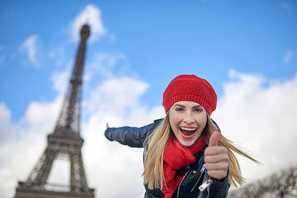 istock thumbs up for my vacation in Paris 507716284