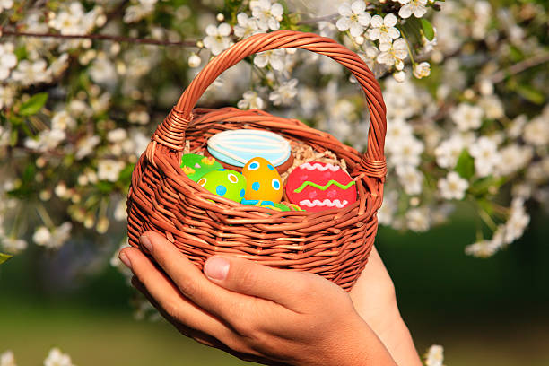 istock easter homemade gingerbread cookies in spring 507717554