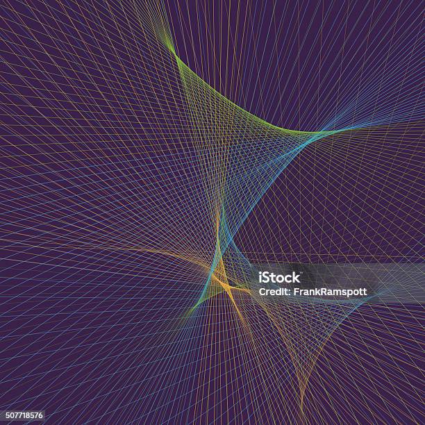 Fresh Computer Generated Line Pattern Stock Illustration - Download ...