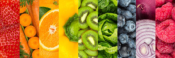 comida saludable - kiwi vegetable cross section fruit fotografías e imágenes de stock
