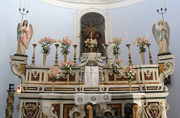 istock Old Medieval Church, South Italy 507721353