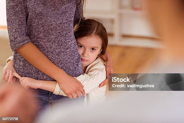 Quarrels Between Parents Stock Photo - Download Image Now - Divorce, Child, Adult