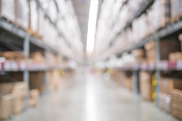 istock Blurred image of big retail store 507721826
