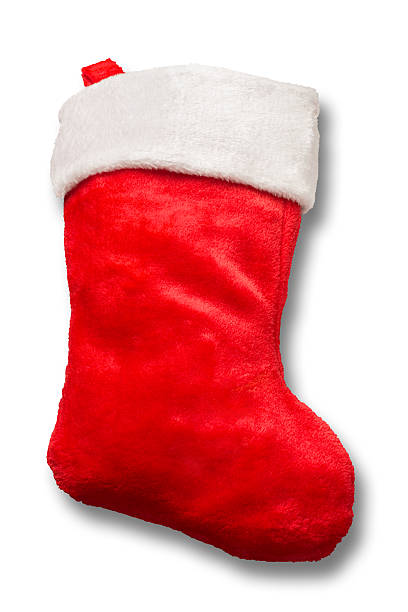 istock Christmas Stocking Isolated on White Background 507721907