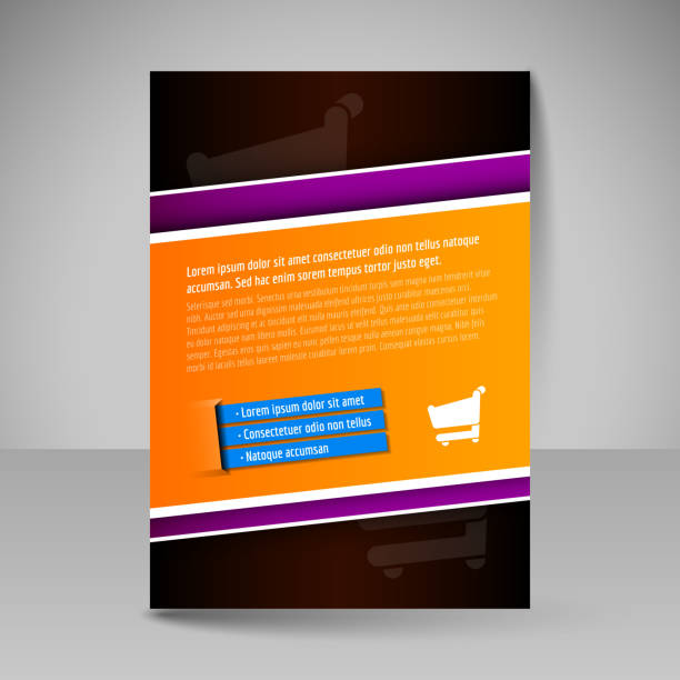 istock Editable vector template of flyer for business brochure magazine 507722320