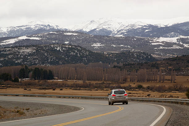 Bariloche, Argentina - April 23, 2008: The road between Bariloche and San Martin de Los Andes is called \