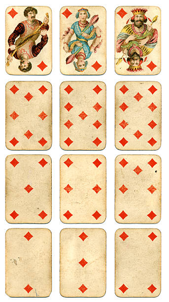 istock Diamonds suit Four Continents playing cards by Dondorf 1900 507724997