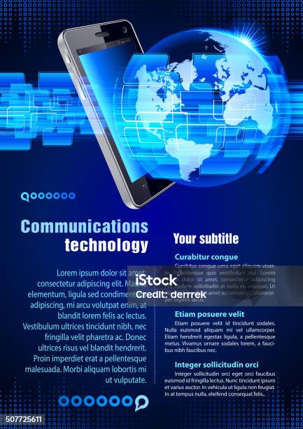 Vetores de Tecnologia De Comunicação e mais imagens de Artigo da imprensa - Artigo da imprensa, As Américas, Azul