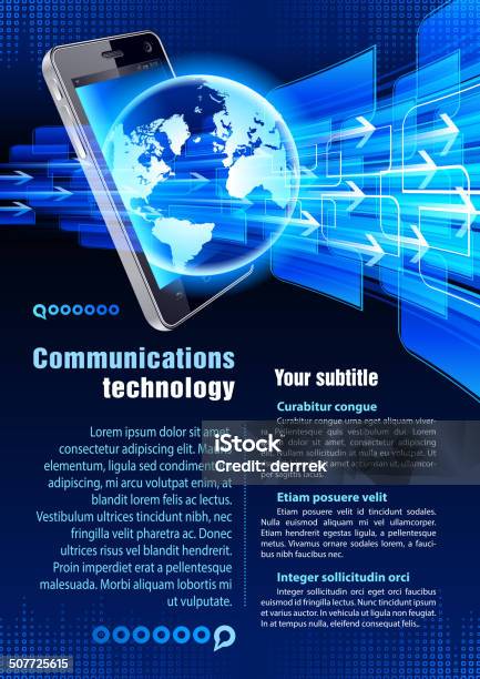 Communications Technology Stock Illustration - Download Image Now - Africa, Article, Asia