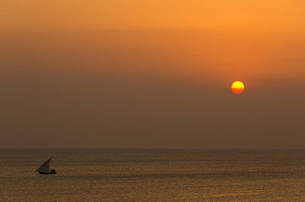 Coucher du soleil de Zanzibar - Photo