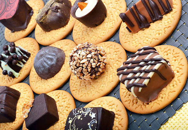 istock Belgian chocolate handmade chocolate candies. 507743318