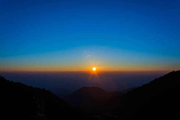 istock Sunrise over mountain range at Doi Ang Khang, Chiang Mai 507744500