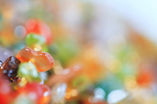 The background of colored stones