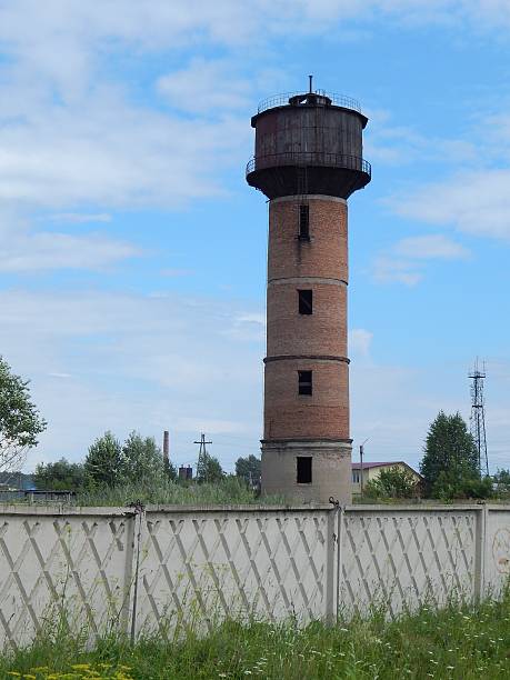 istock abandoned water tower in Siberia 507748085