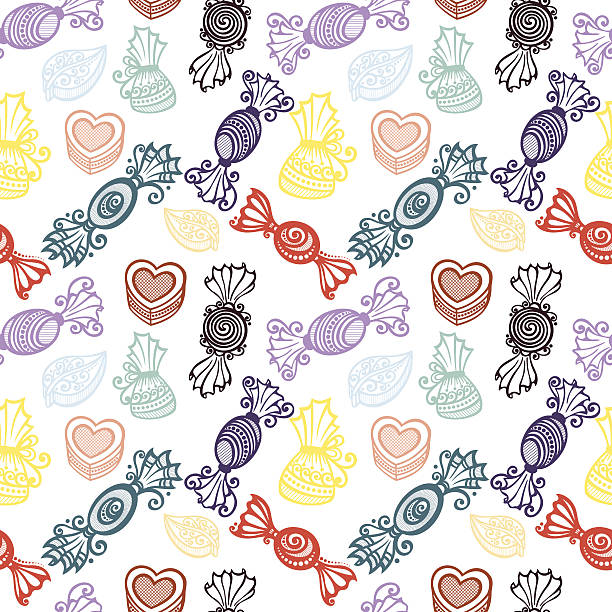 Fun Snack Patterns 30+ Easy Snacks For Kids Stock Illustrations, Royalty-Free Vector ...