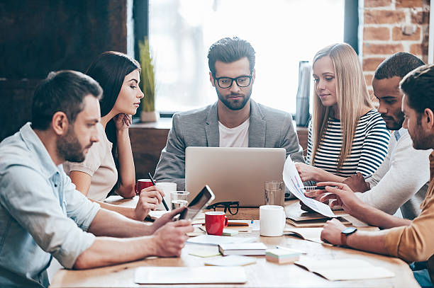 istock Time to familiarize new business plan! 507752642