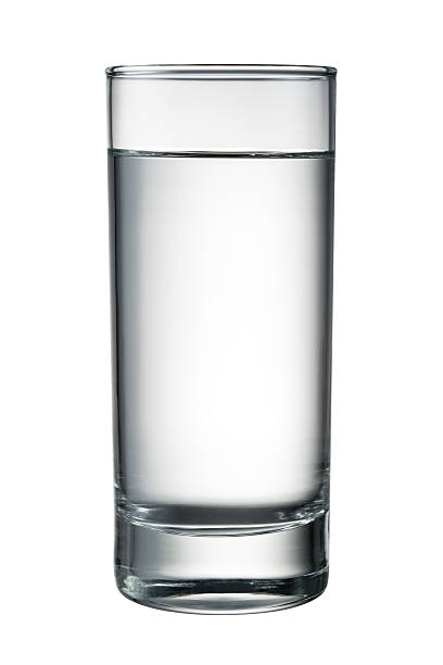 istock Water glass isolated on white. With clipping path 507753083