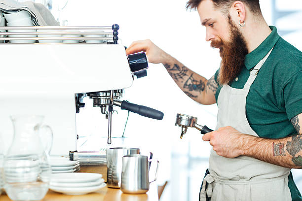 istock Barista preparing coffee 507756126
