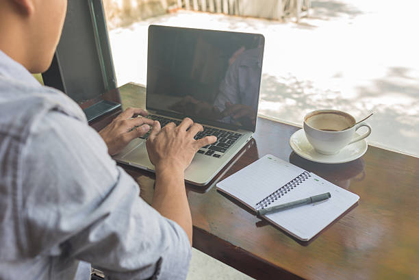istock Young freelancer need coffee to work online more effectively 507757650