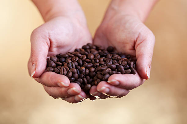 istock Handful of fresh roasted coffee 507758672