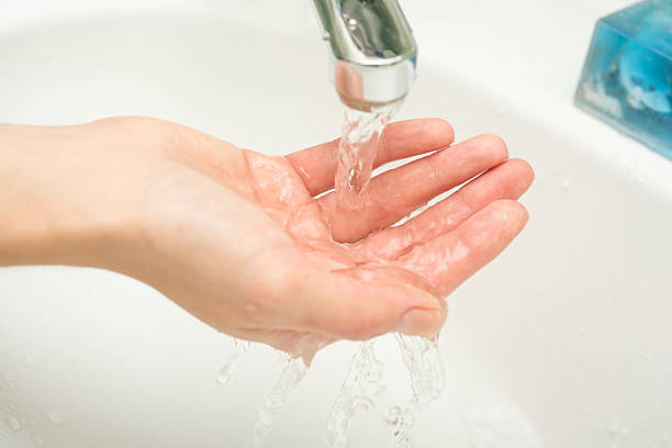 istock Hygiene. Cleaning Hands. Washing hands with soap and water. 507759110