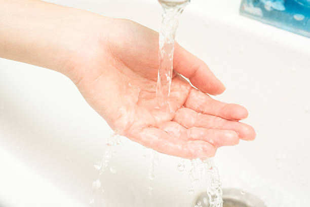 istock Hygiene. Cleaning Hands. Washing hands with soap and water. 507759160