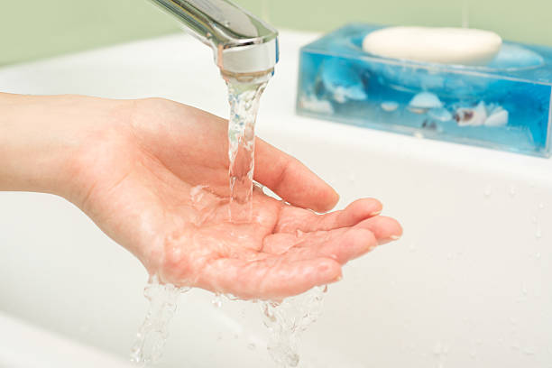 istock Hygiene. Cleaning Hands. Washing hands with soap and water. 507759206