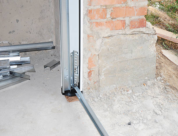 istock Close up on Installing Garage Door. 507759602