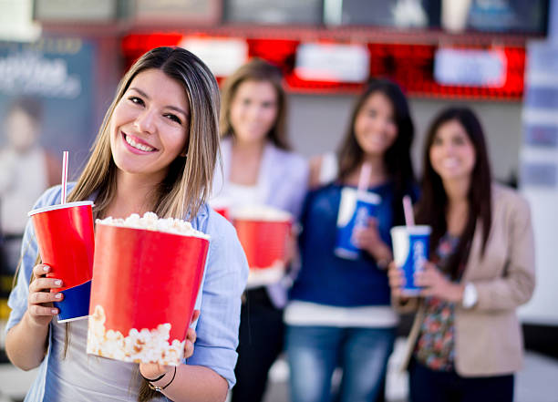 istock Women at the cinema 507770051