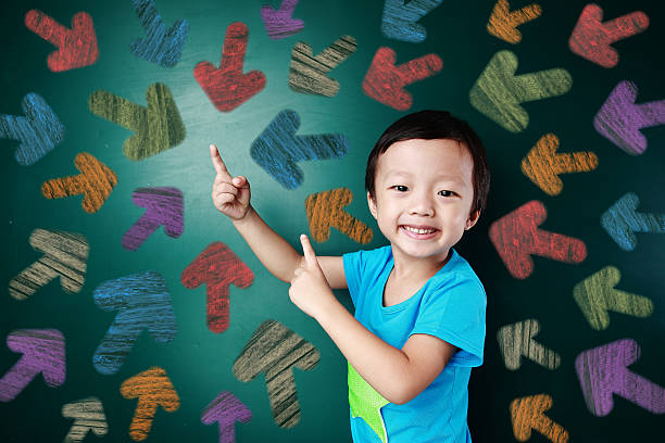 istock Cute asia children in the classroom 507770599