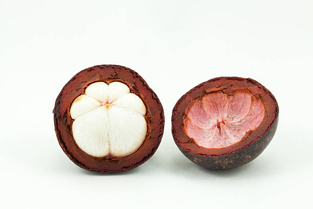 Mangosteen Fruit stock photo