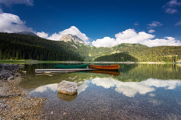 istock Black lake in Durmitor national park, Montenegro 507773239