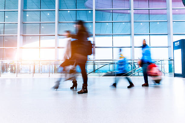 istock Passenger in high speed rail station. 507773259