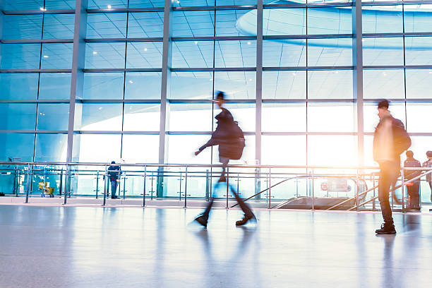istock Passenger in high speed rail station. 507773371