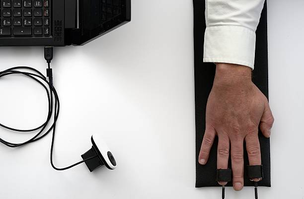 嘘発見器のストックフォト