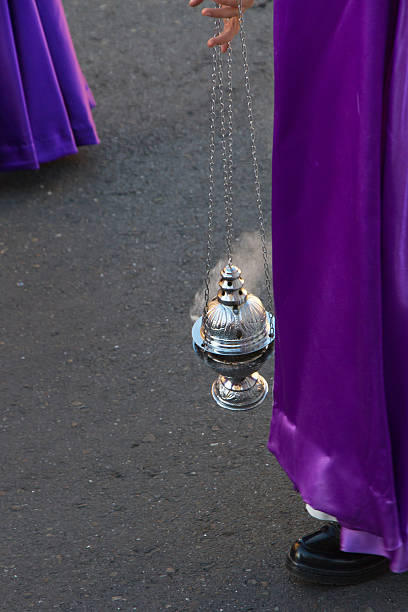 istock Fuming censer in Easter - Incensario  en Semana Santa 507789048