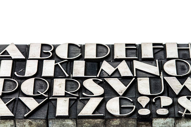 istock alphabet abstract in metal type 507790341