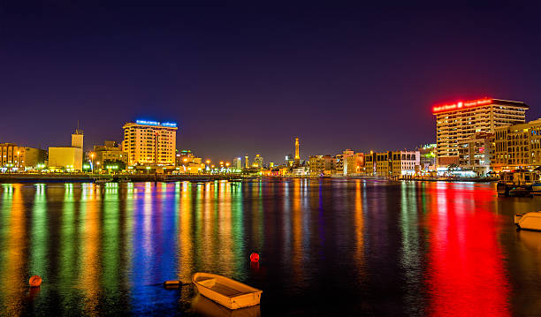 istock View of Dubai Creek in the evening, UAE 507790880