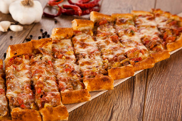 istock Turkish pide beef and cheese traditional pita 507793757