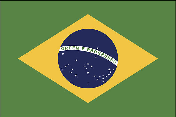 ブラジルの国旗 - ブラジル国旗のベクターアート素材や画像を多数ご