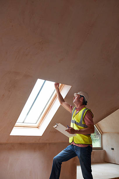 istock Building Inspector Looking At New Property 507794009