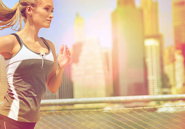 istock Training hard for that city marathon 507794223