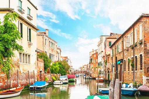 Canal Venice Italy.