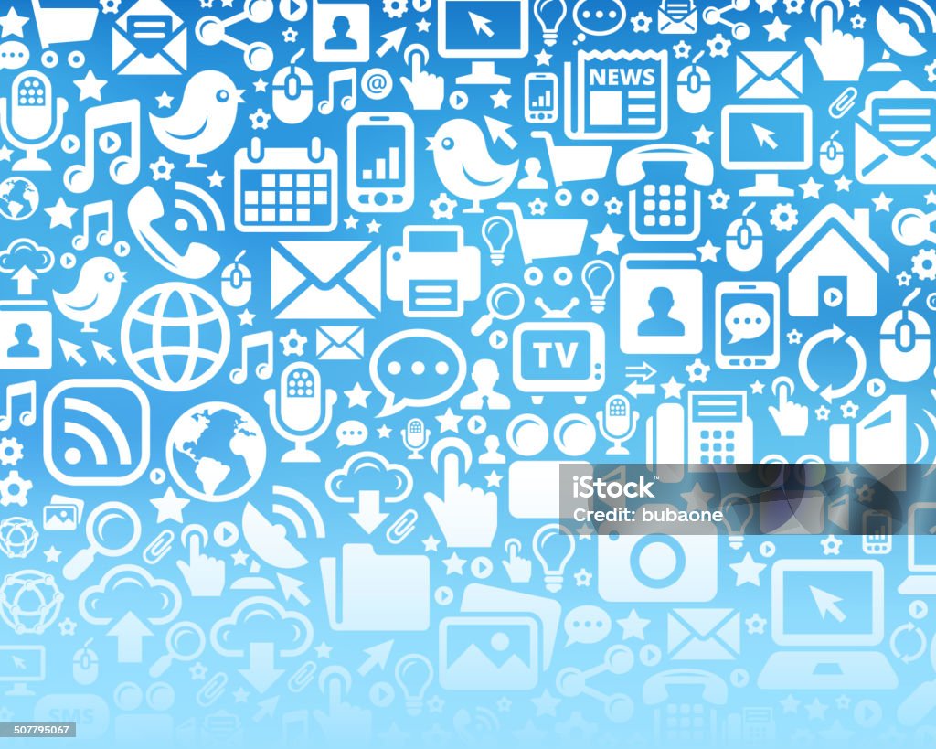 Technology Communication Background Modern Technology Communication Background Collection Stock ...
