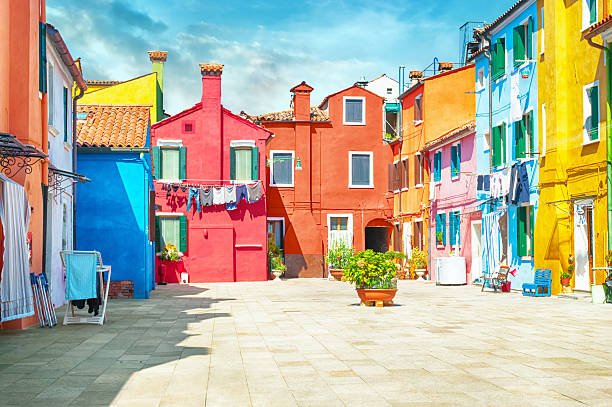 istock Houses Burano Italy 507795102