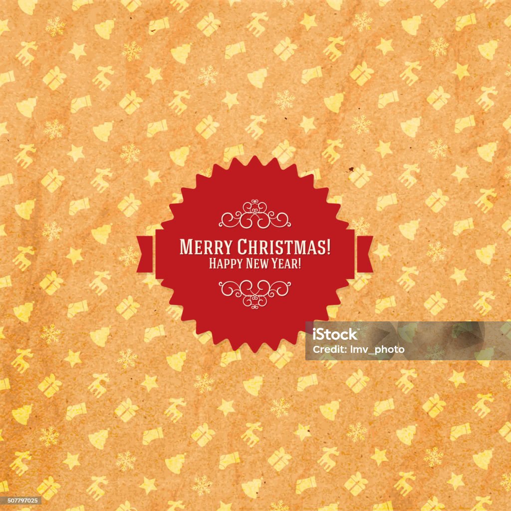 Natale e Capodanno - arte vettoriale royalty-free di 2015
