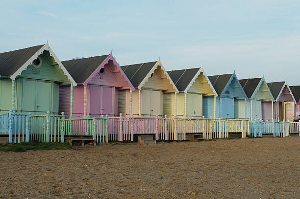 istock Beach Huts at Mersea Island 507798008