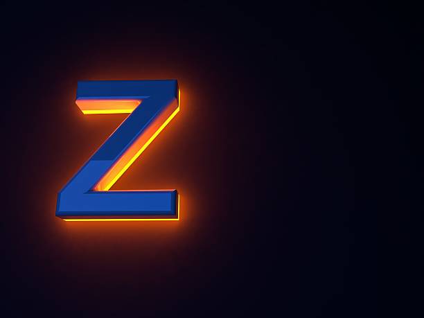istock Luminous fiery blue letters 507798064