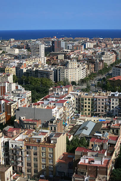 istock View over the city Barcelona 507798512