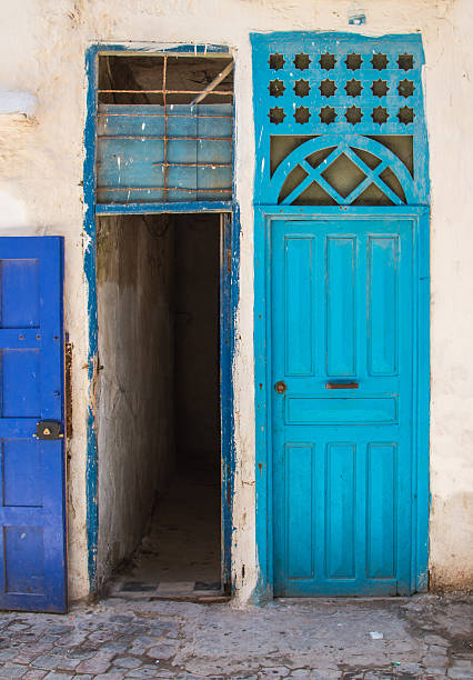 istock Traditional blue door, Morocco 507800726